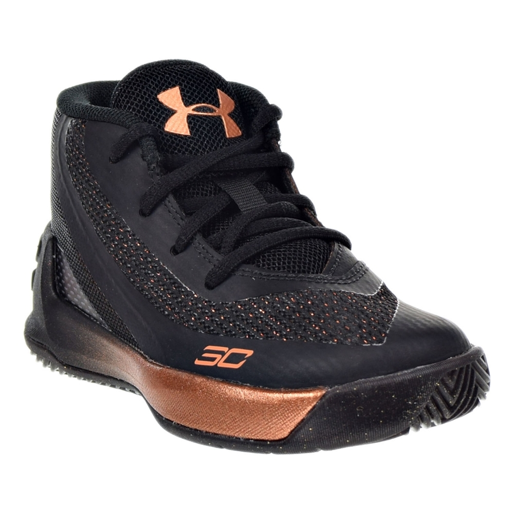 Stephen Curry 3 ASW Basketball Shoes by Under Armour in Black & Copper